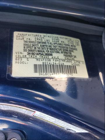 Photo 9 VIN: 3N1BC1AP5AL380090 - NISSAN VERSA S 