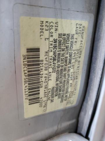 Photo 11 VIN: 3N1BC1AP5BL411372 - NISSAN VERSA S 