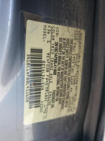 Photo 12 VIN: 3N1BC1AP8BL411608 - NISSAN VERSA 