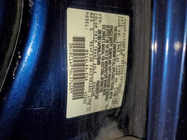 Photo 11 VIN: 3N1BC1AP9AL376589 - NISSAN VERSA S 