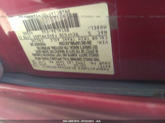 Photo 8 VIN: 3N1BC1AP9BL431334 - NISSAN VERSA 