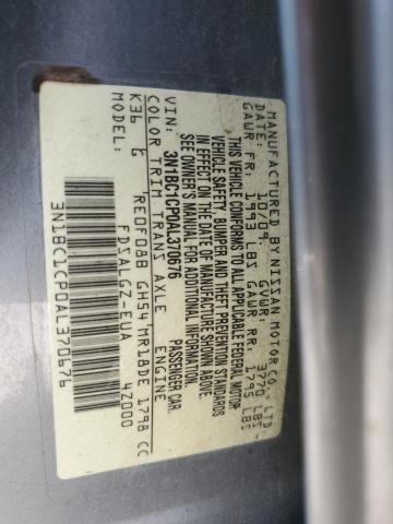 Photo 12 VIN: 3N1BC1CP0AL370676 - NISSAN VERSA S 