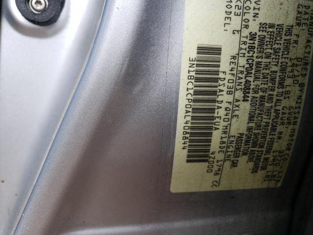 Photo 11 VIN: 3N1BC1CP0AL408844 - NISSAN VERSA S 