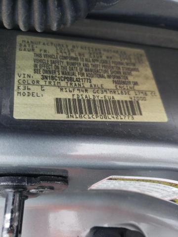 Photo 9 VIN: 3N1BC1CP0BL421773 - NISSAN VERSA S 