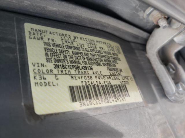 Photo 9 VIN: 3N1BC1CP0BL439139 - NISSAN VERSA S 