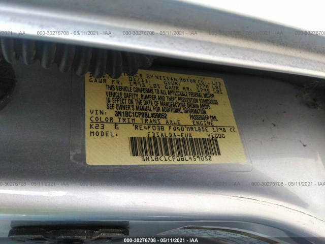 Photo 8 VIN: 3N1BC1CP0BL459052 - NISSAN VERSA 