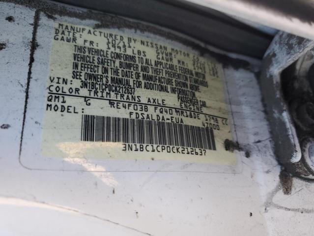 Photo 11 VIN: 3N1BC1CP0CK212637 - NISSAN VERSA S 