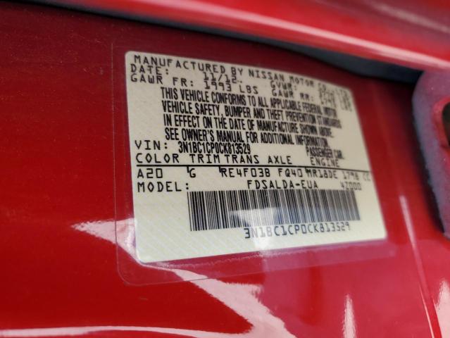 Photo 11 VIN: 3N1BC1CP0CK813529 - NISSAN VERSA S 