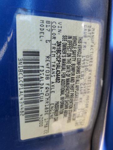 Photo 11 VIN: 3N1BC1CP1AL434482 - NISSAN VERSA 