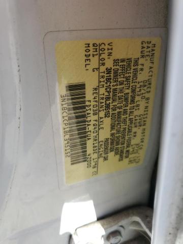 Photo 11 VIN: 3N1BC1CP1BL395152 - NISSAN VERSA 