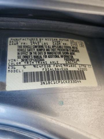 Photo 11 VIN: 3N1BC1CP1CK233044 - NISSAN VERSA S 