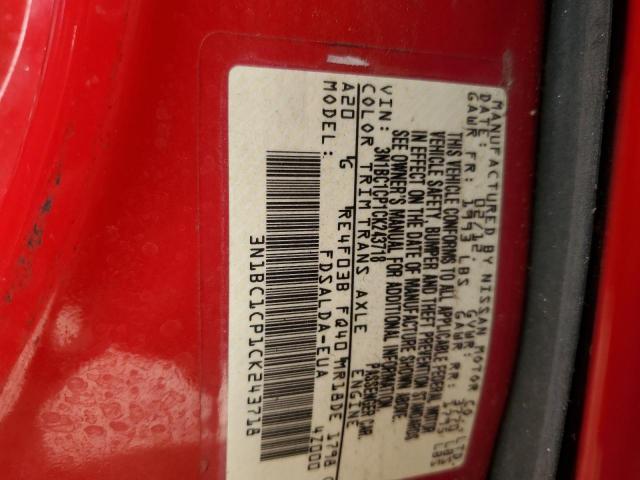 Photo 11 VIN: 3N1BC1CP1CK243718 - NISSAN VERSA 