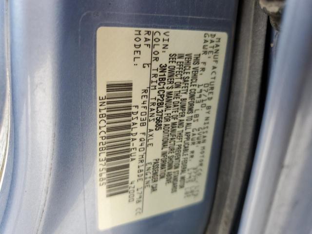 Photo 11 VIN: 3N1BC1CP2BL375685 - NISSAN VERSA S 