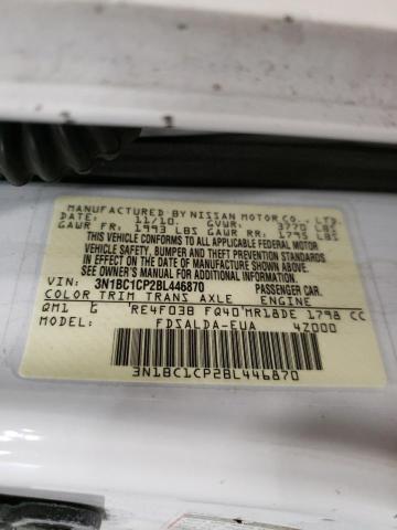 Photo 12 VIN: 3N1BC1CP2BL446870 - NISSAN VERSA 