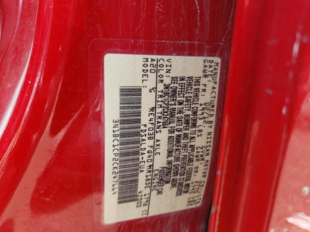 Photo 11 VIN: 3N1BC1CP2CK247664 - NISSAN VERSA 