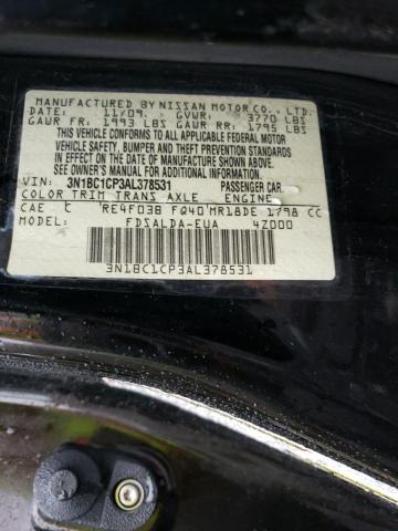 Photo 11 VIN: 3N1BC1CP3AL378531 - NISSAN VERSA 