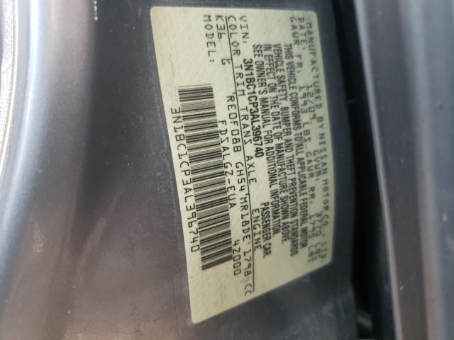 Photo 9 VIN: 3N1BC1CP3AL396740 - NISSAN VERSA S 