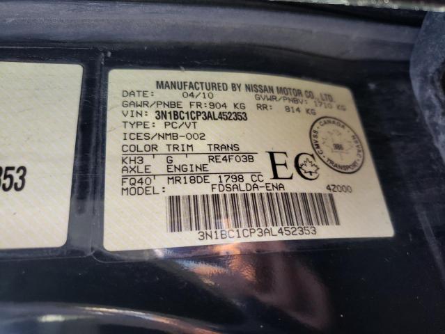 Photo 9 VIN: 3N1BC1CP3AL452353 - NISSAN VERSA S 