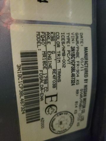 Photo 9 VIN: 3N1BC1CP3BL467324 - NISSAN VERSA S 