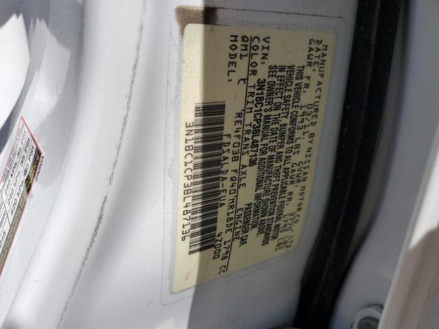 Photo 12 VIN: 3N1BC1CP3BL487136 - NISSAN VERSA 