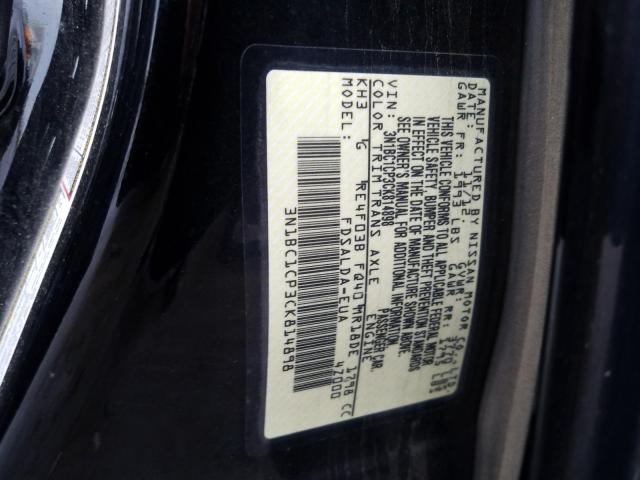 Photo 9 VIN: 3N1BC1CP3CK814898 - NISSAN VERSA S 