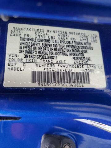 Photo 12 VIN: 3N1BC1CP3CL360811 - NISSAN VERSA 