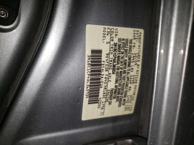 Photo 9 VIN: 3N1BC1CP4AL365934 - NISSAN VERSA S 