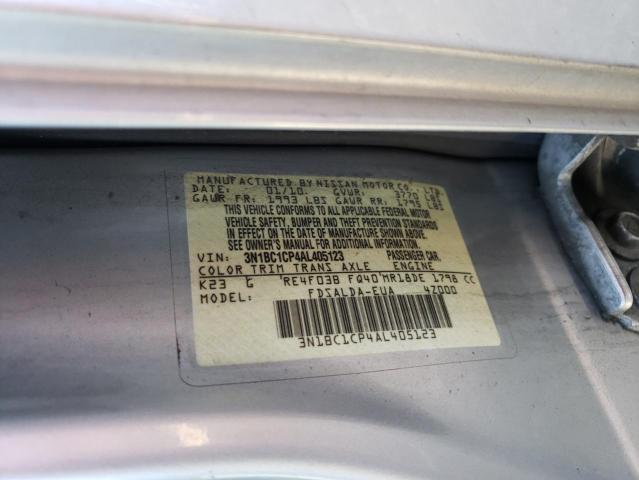 Photo 12 VIN: 3N1BC1CP4AL405123 - NISSAN VERSA S 