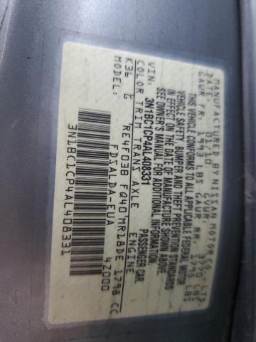 Photo 11 VIN: 3N1BC1CP4AL408331 - NISSAN VERSA 