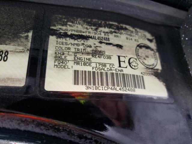 Photo 12 VIN: 3N1BC1CP4AL452488 - NISSAN VERSA S 