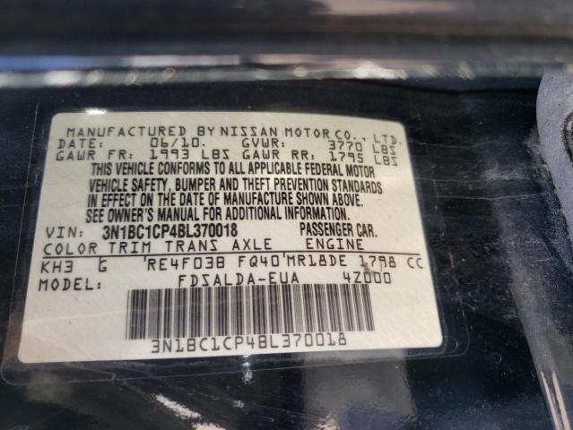 Photo 9 VIN: 3N1BC1CP4BL370018 - NISSAN VERSA S 