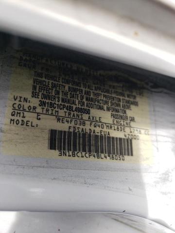 Photo 9 VIN: 3N1BC1CP4BL498050 - NISSAN VERSA S 