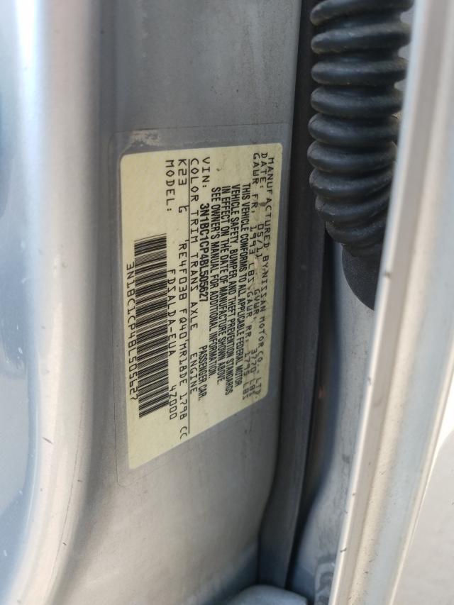 Photo 9 VIN: 3N1BC1CP4BL505627 - NISSAN VERSA S 