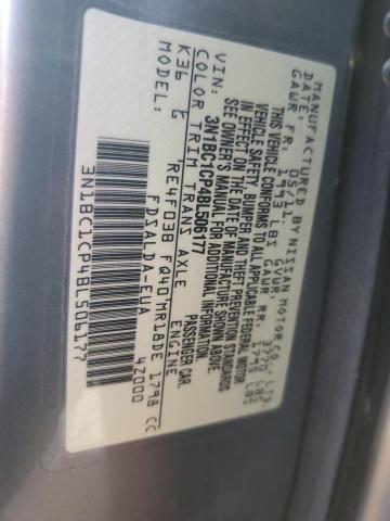 Photo 11 VIN: 3N1BC1CP4BL506177 - NISSAN VERSA S 