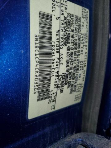 Photo 11 VIN: 3N1BC1CP4CK203505 - NISSAN VERSA S 