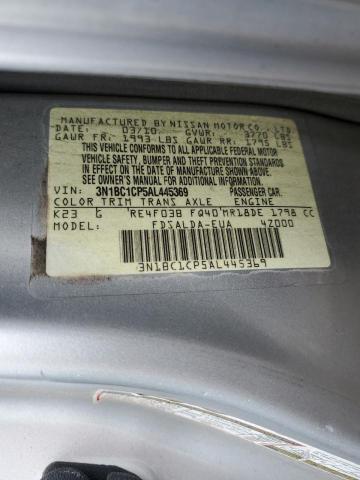 Photo 12 VIN: 3N1BC1CP5AL445369 - NISSAN VERSA S 