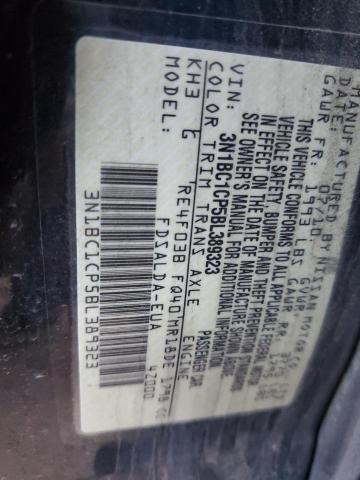 Photo 11 VIN: 3N1BC1CP5BL389323 - NISSAN VERSA S 