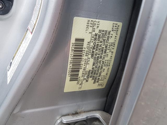 Photo 9 VIN: 3N1BC1CP5BL403057 - NISSAN VERSA 