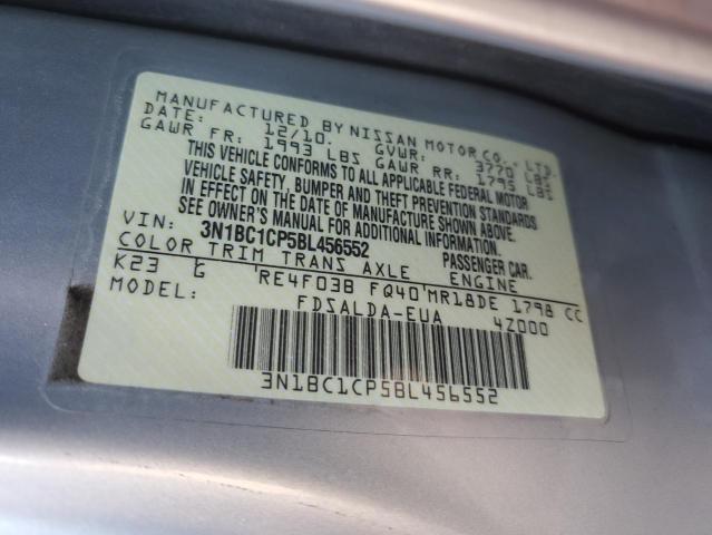 Photo 12 VIN: 3N1BC1CP5BL456552 - NISSAN VERSA S 