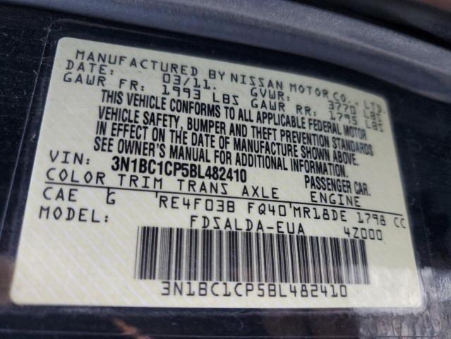 Photo 11 VIN: 3N1BC1CP5BL482410 - NISSAN VERSA S 