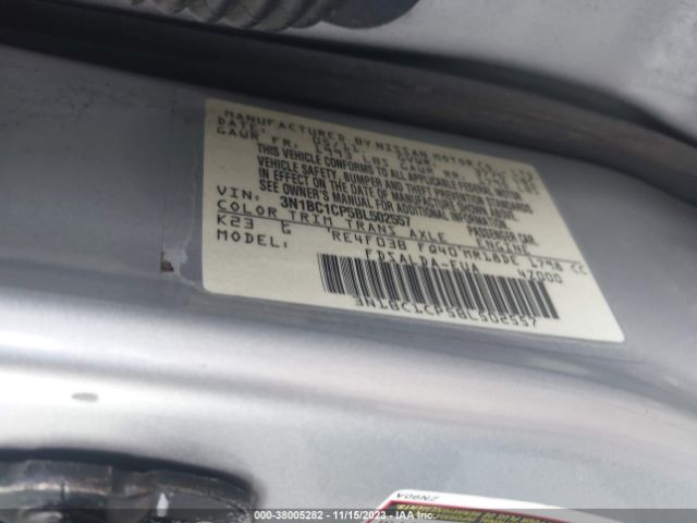 Photo 8 VIN: 3N1BC1CP5BL502557 - NISSAN VERSA 