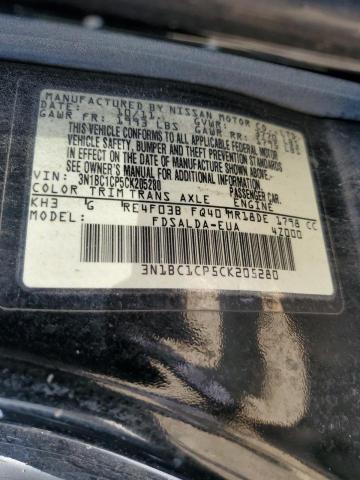 Photo 12 VIN: 3N1BC1CP5CK205280 - NISSAN VERSA 