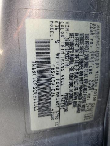 Photo 9 VIN: 3N1BC1CP5CK211161 - NISSAN VERSA S 