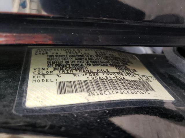 Photo 9 VIN: 3N1BC1CP5CK809671 - NISSAN VERSA S 