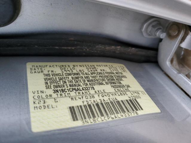 Photo 13 VIN: 3N1BC1CP6AL433778 - NISSAN VERSA S 