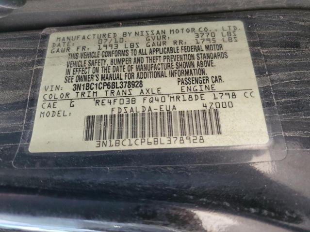 Photo 11 VIN: 3N1BC1CP6BL378928 - NISSAN VERSA 