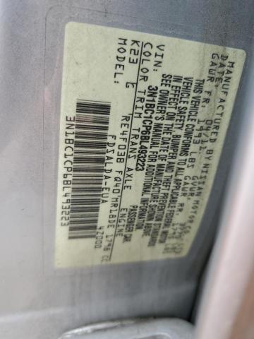 Photo 11 VIN: 3N1BC1CP6BL493223 - NISSAN VERSA S 