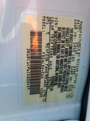 Photo 11 VIN: 3N1BC1CP6CK800459 - NISSAN VERSA 