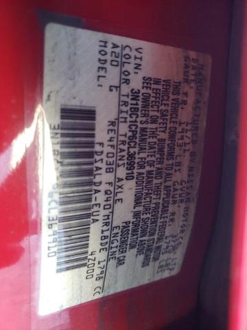 Photo 9 VIN: 3N1BC1CP6CL369910 - NISSAN VERSA S 