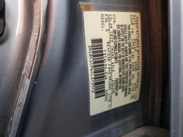 Photo 11 VIN: 3N1BC1CP6CL373973 - NISSAN VERSA S 